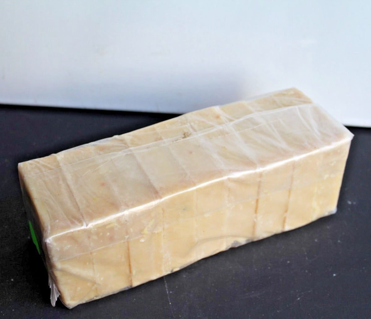 Lime Scented Greek Yogurt Handmade Soap Loaf - Precut 9 Bars, Moisturizing & Natural
