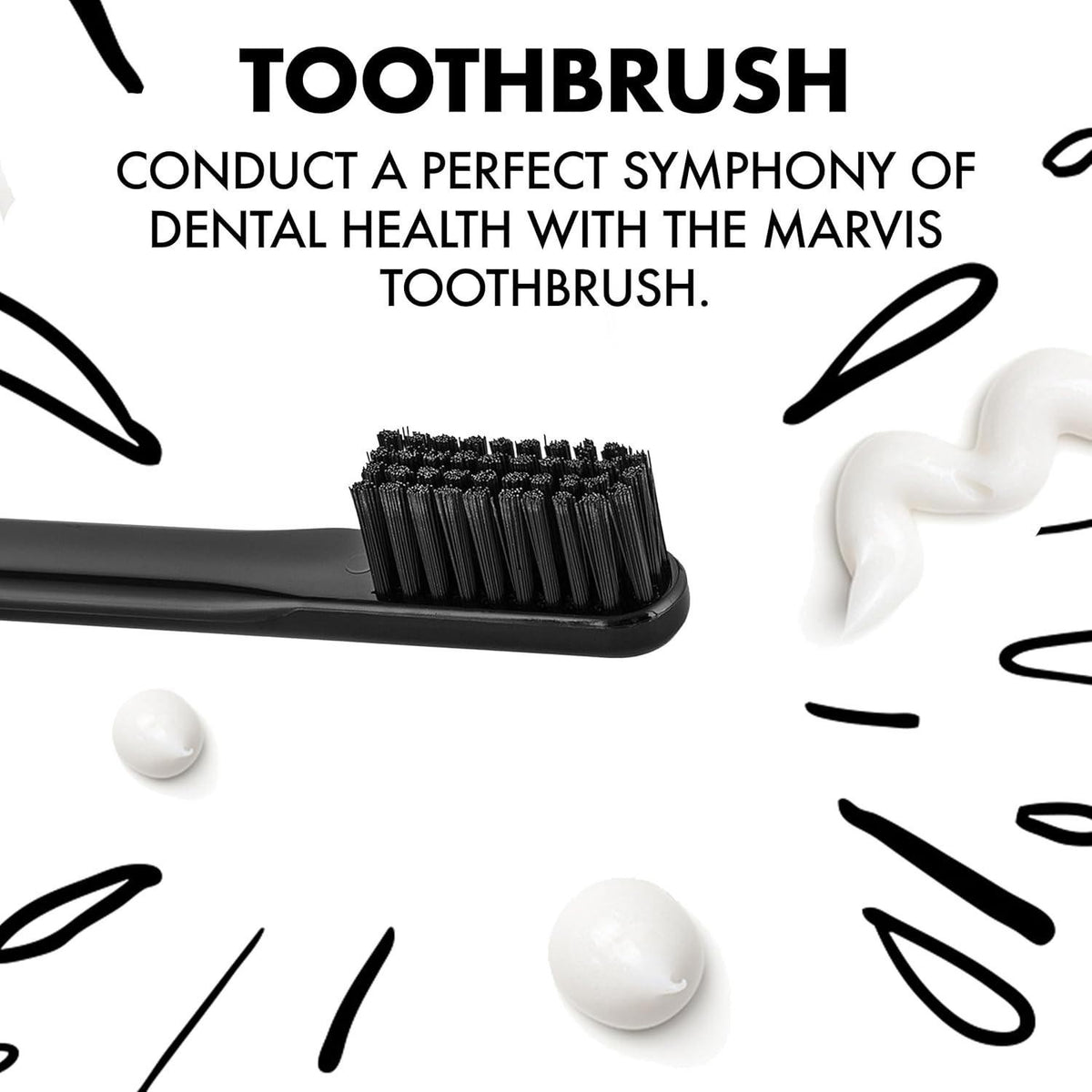 Marvis Adult Travel Toothbrush - Medium Firm Silver Compact