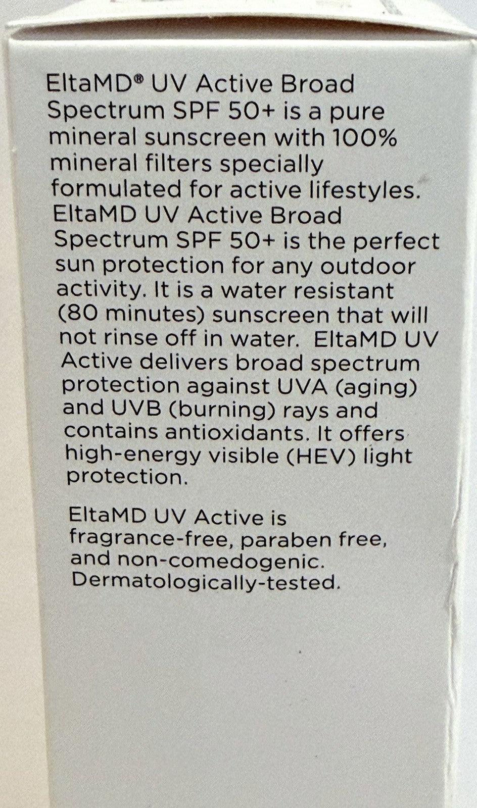 Mineral Sunscreen SPF50+ Broad Spectrum Zinc & Titanium UV Protection 3oz