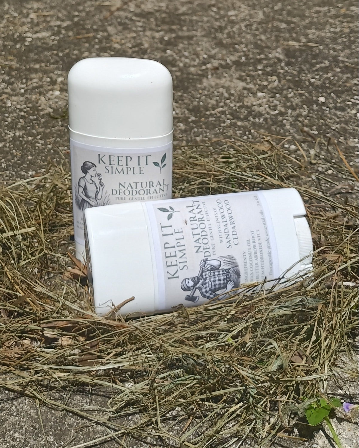 Natural Deodorant - Non-Toxic, Aluminum & Baking Soda Free, Essential Oil Blend