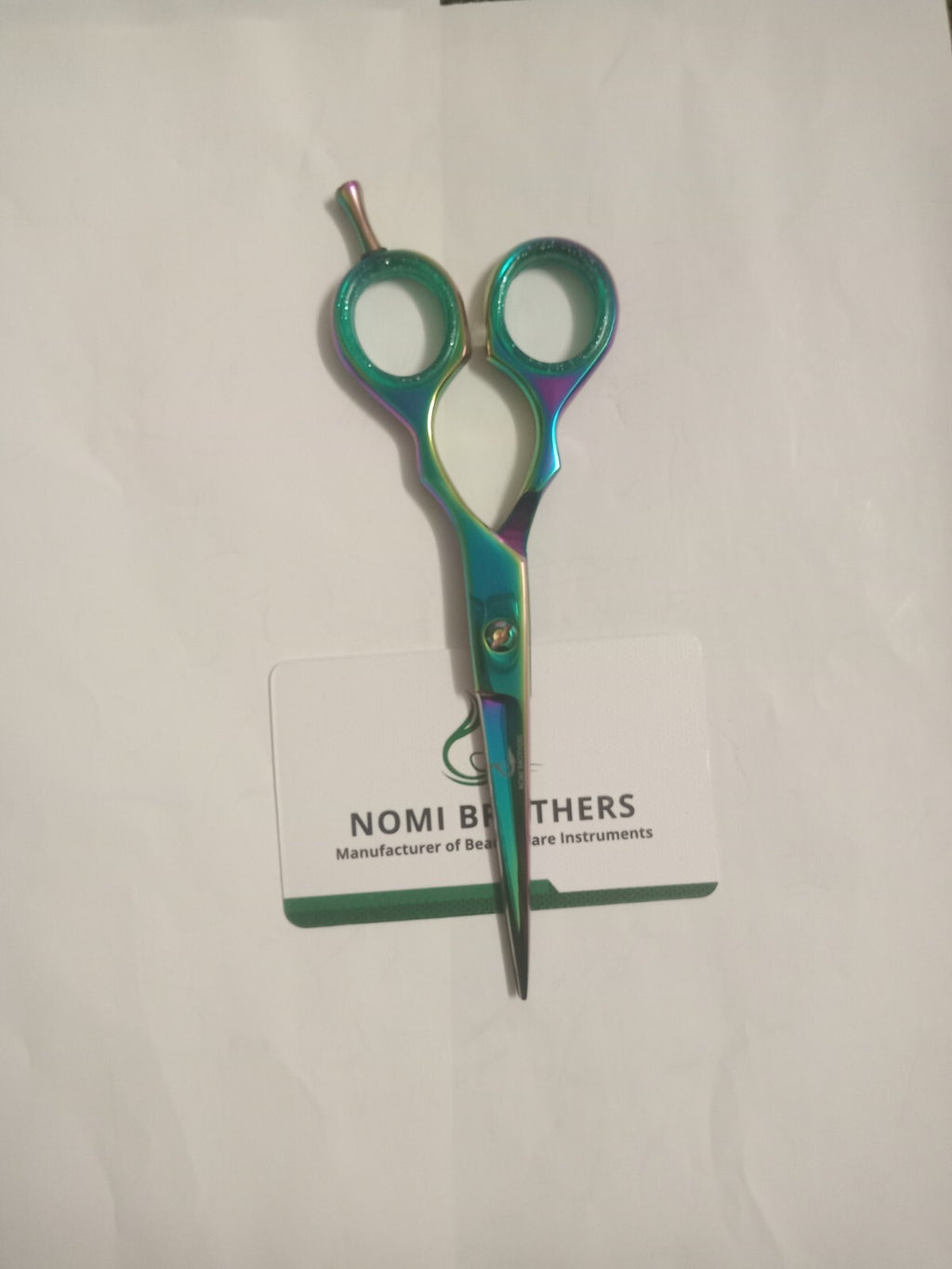 6-Inch Professional Hair Cutting Scissors - Japanese Stainless Steel Shears for Barbers & Stylists