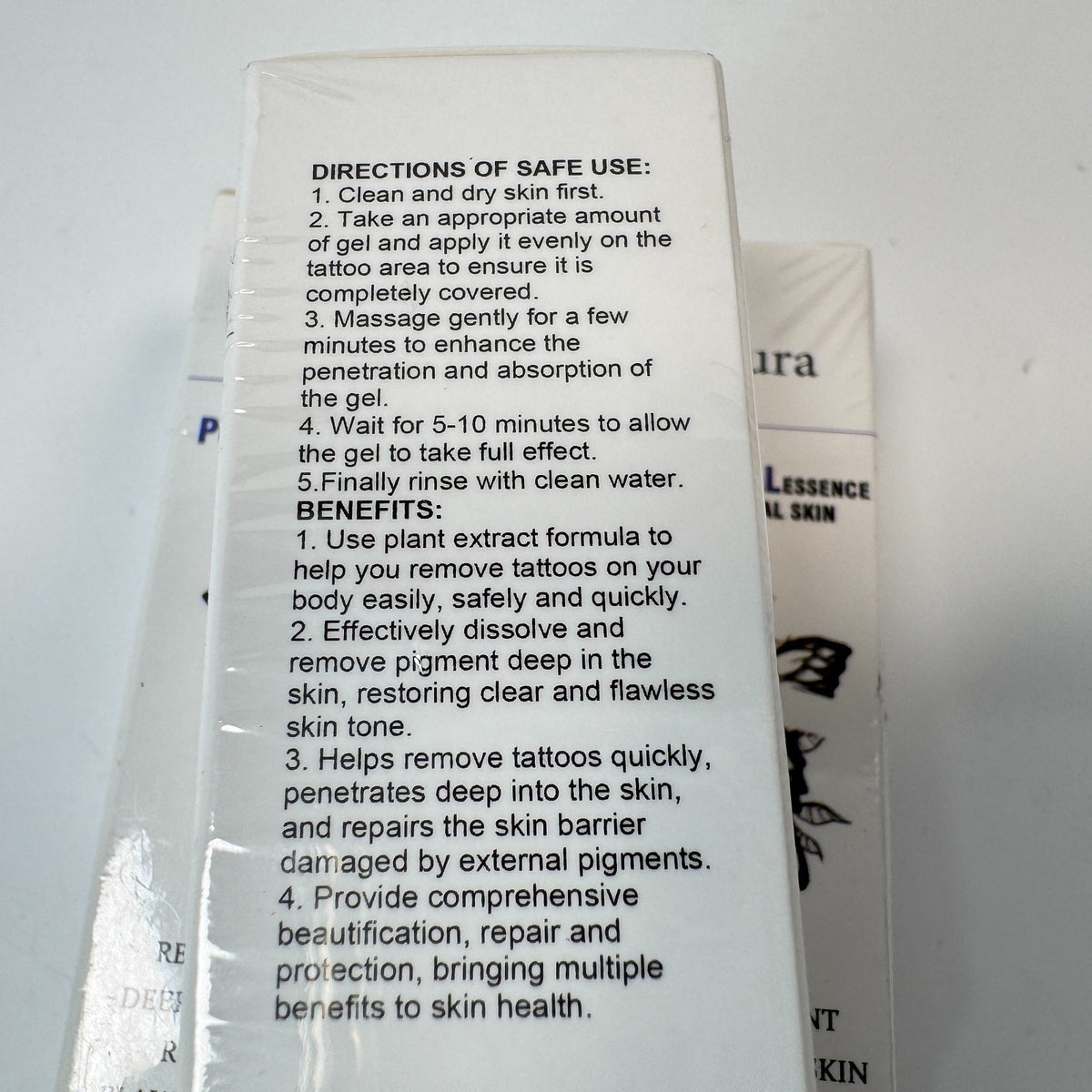 Tattoo Dissolving Gel 3-Pack - Pure Herbal, 1oz Each