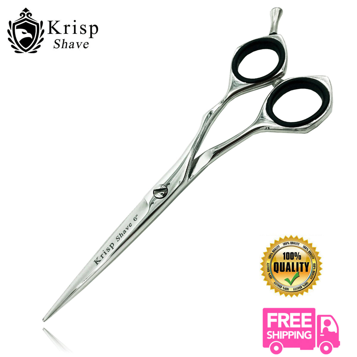 6-Inch Hair Cutting Scissors Shears for Barbers and Stylists