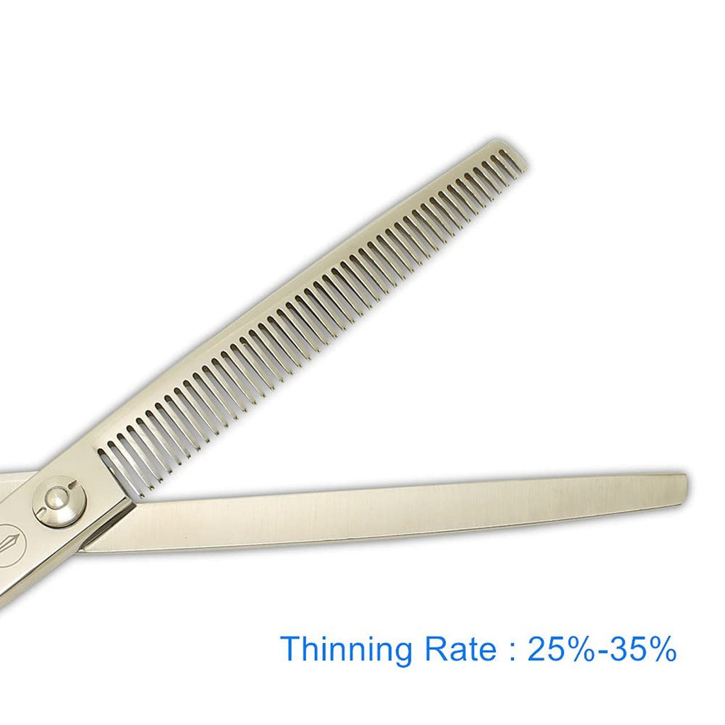 Dog Blending Shears 7-inch Texturizing Scissors for Grooming - 45 Teeth
