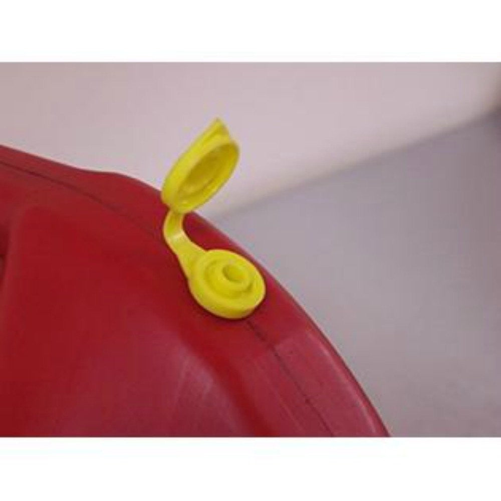 10 Pack Gas Can Vents for Plastic Gas Cans - Yellow Fuel Vent Caps