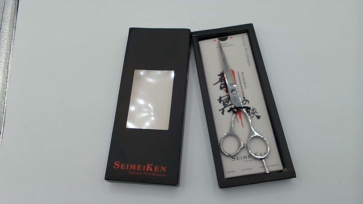 Professional Hair Cutting Scissors - Grey Barber Shears for Stylists & Home Use