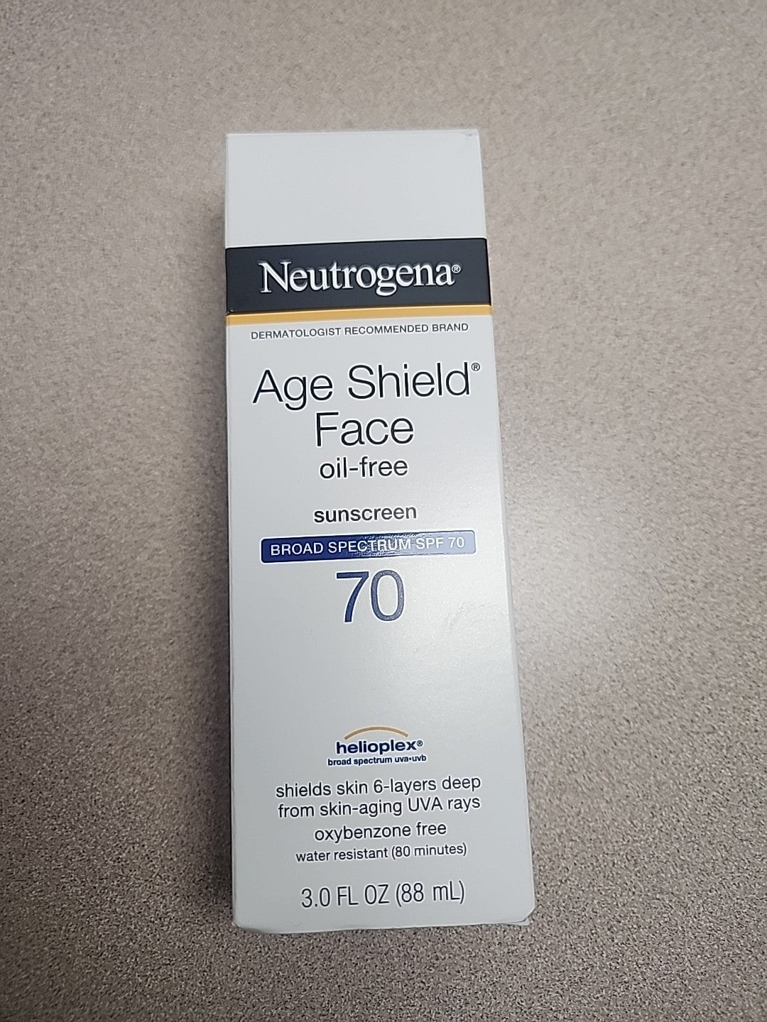 Neutrogena Oil-Free SPF 70 Face Lotion - 3 Oz Sun Protection, Fragrance-Free, Exp 12/2026