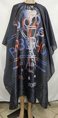 XL Non-Stick Barbershop Hair Cutting Cape for Salon & Home Use
