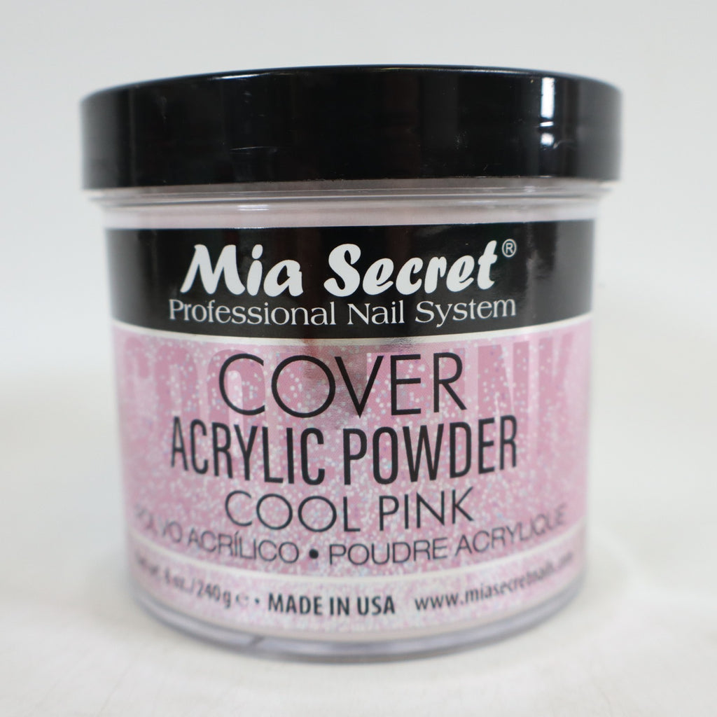 Acrylic Powder Cover Cool Pink Nail Powder 8oz for Professional Nails