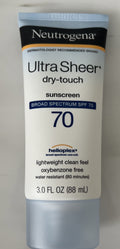 Neutrogena Ultra Sheer SPF 70 Sunscreen Lotion - Dry Touch, 3oz