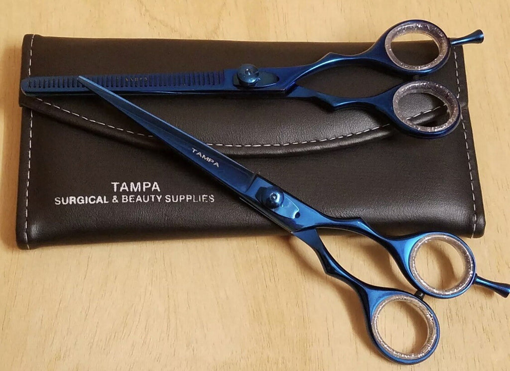 7 Inch Professional Hair Cutting Scissors and Thinner Kit - Japanese Steel