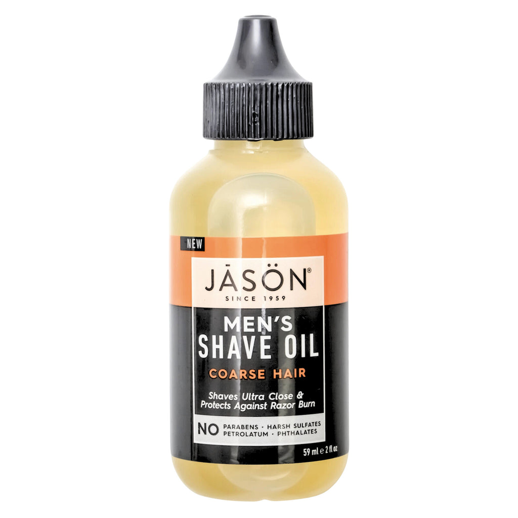 Men's Smoothing Shave Oil - Softens Coarse Facial Hair, 2oz