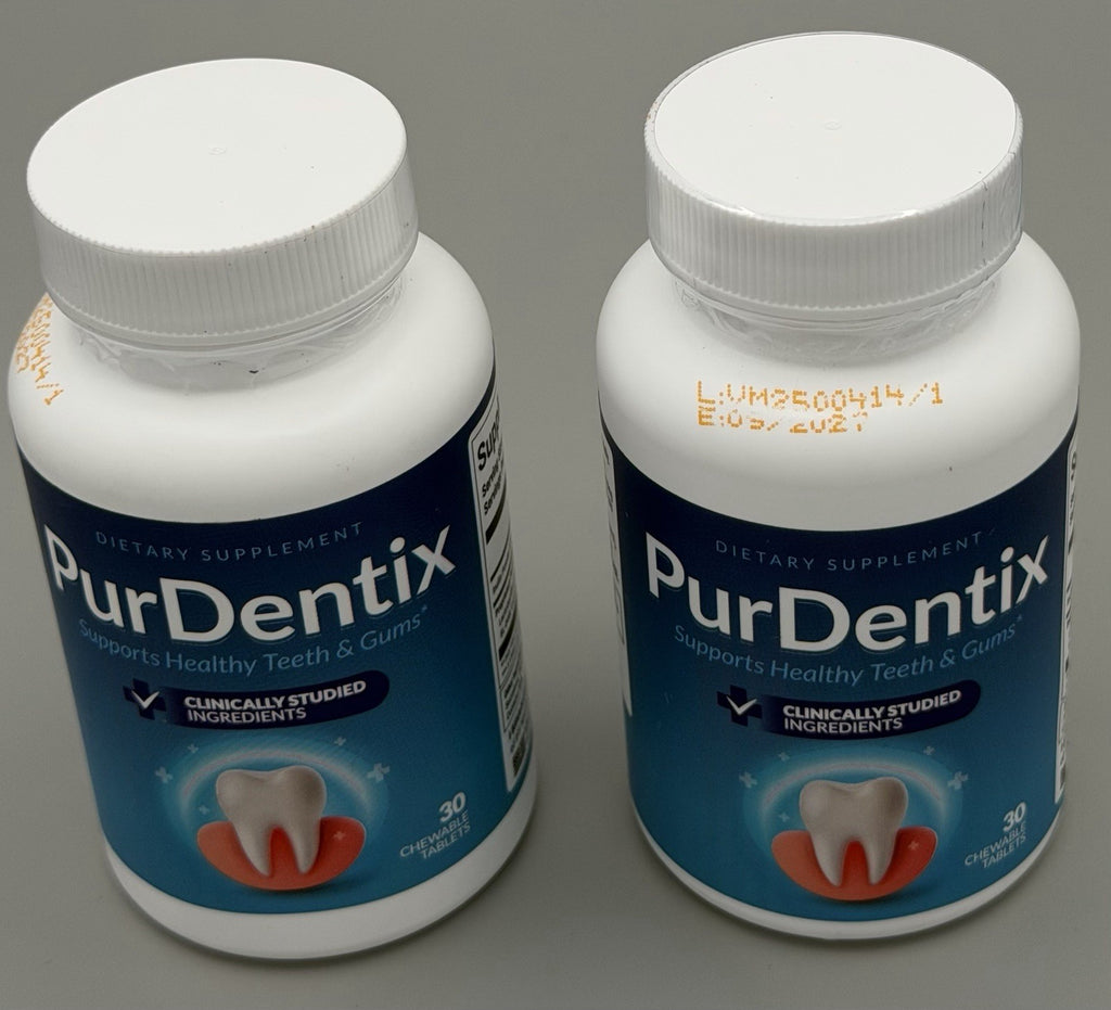 Probiotic Oral Health Chewable Tablets Lot of 2 - Digestive & Oral Support