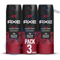 Men's Long Lasting Deodorant Body Spray - 3 Pack, Fresh Woody Scent