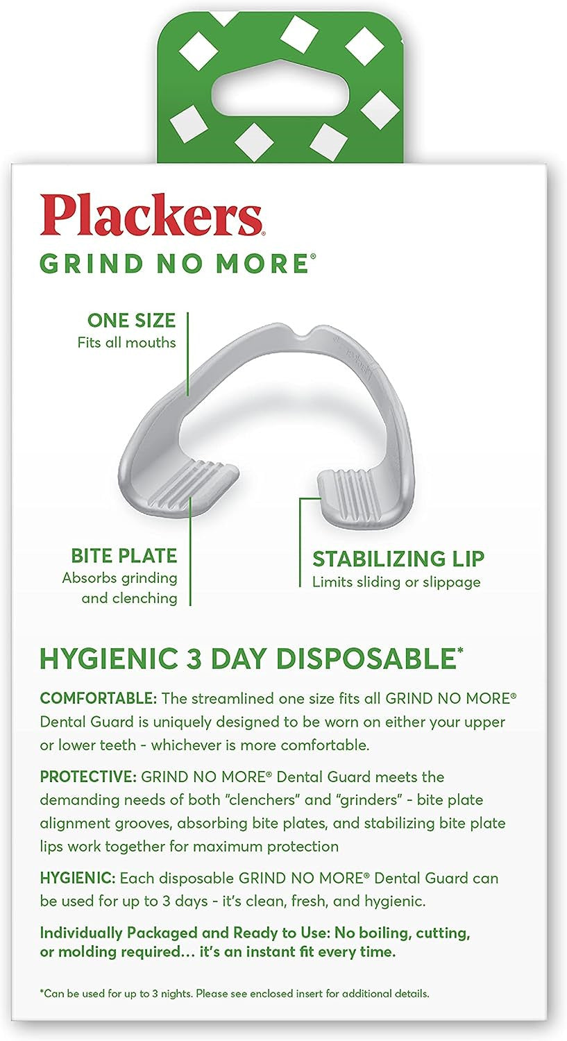 Disposable Dental Night Guard for Teeth Grinding 16 Count - Sleep & Bruxism Protection
