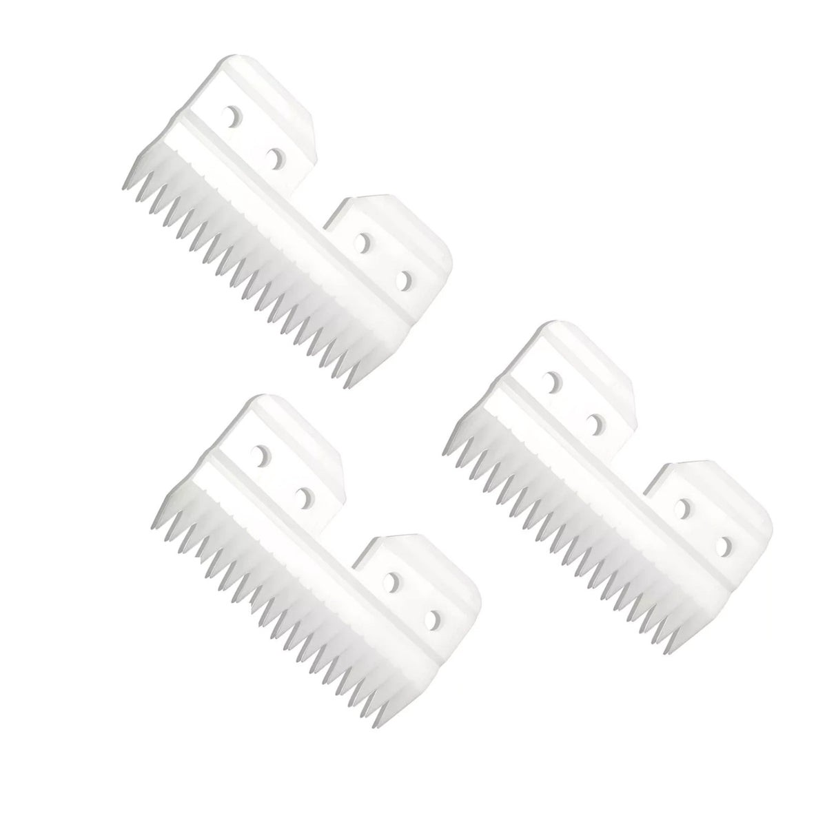 18 Teeth Ceramic Clipper Replacement Blades for Oster Wahl & A5 Clippers