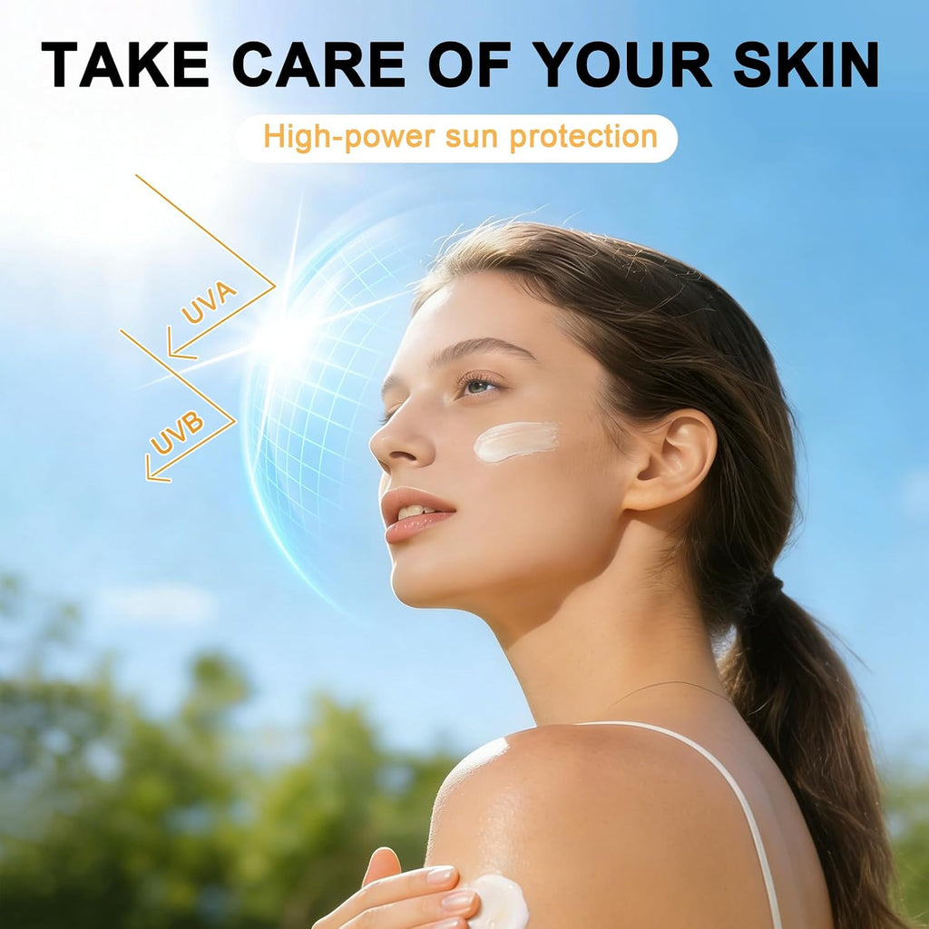 Mini SPF50+ Sunscreen Pack - Travel Size Face & Body Sun Protection