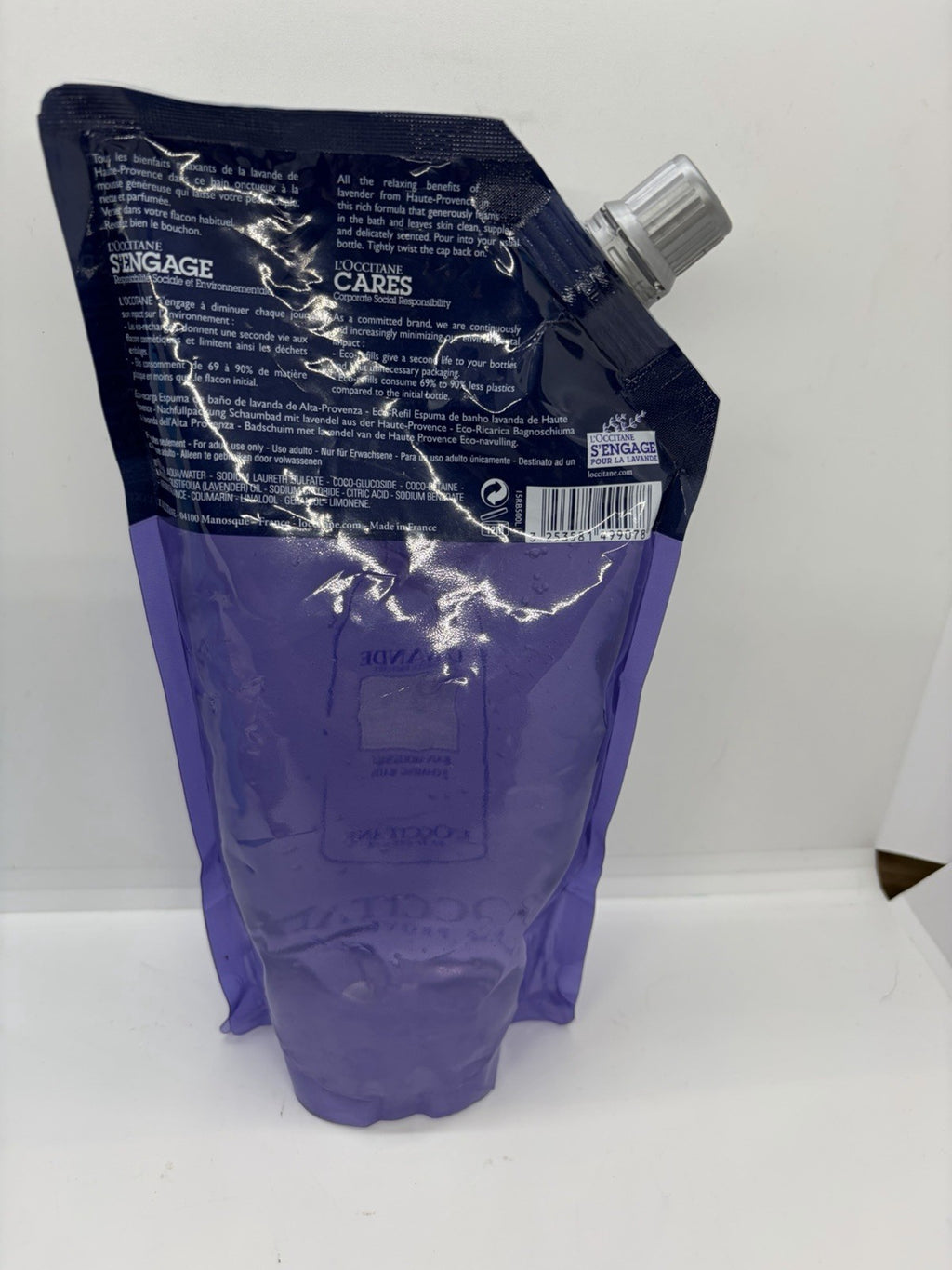 Lavender Foaming Bubble Bath Refill Pack 16.9 oz - Body Wash