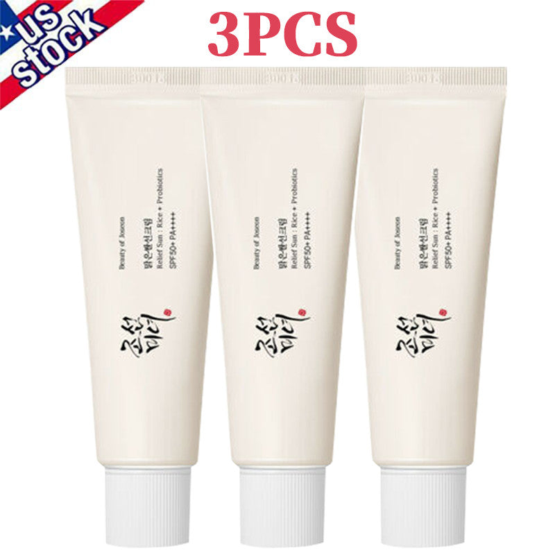 SPF50+ PA++++ Rice & Probiotics Sunscreen - Lightweight Hydrating Face & Body SPF