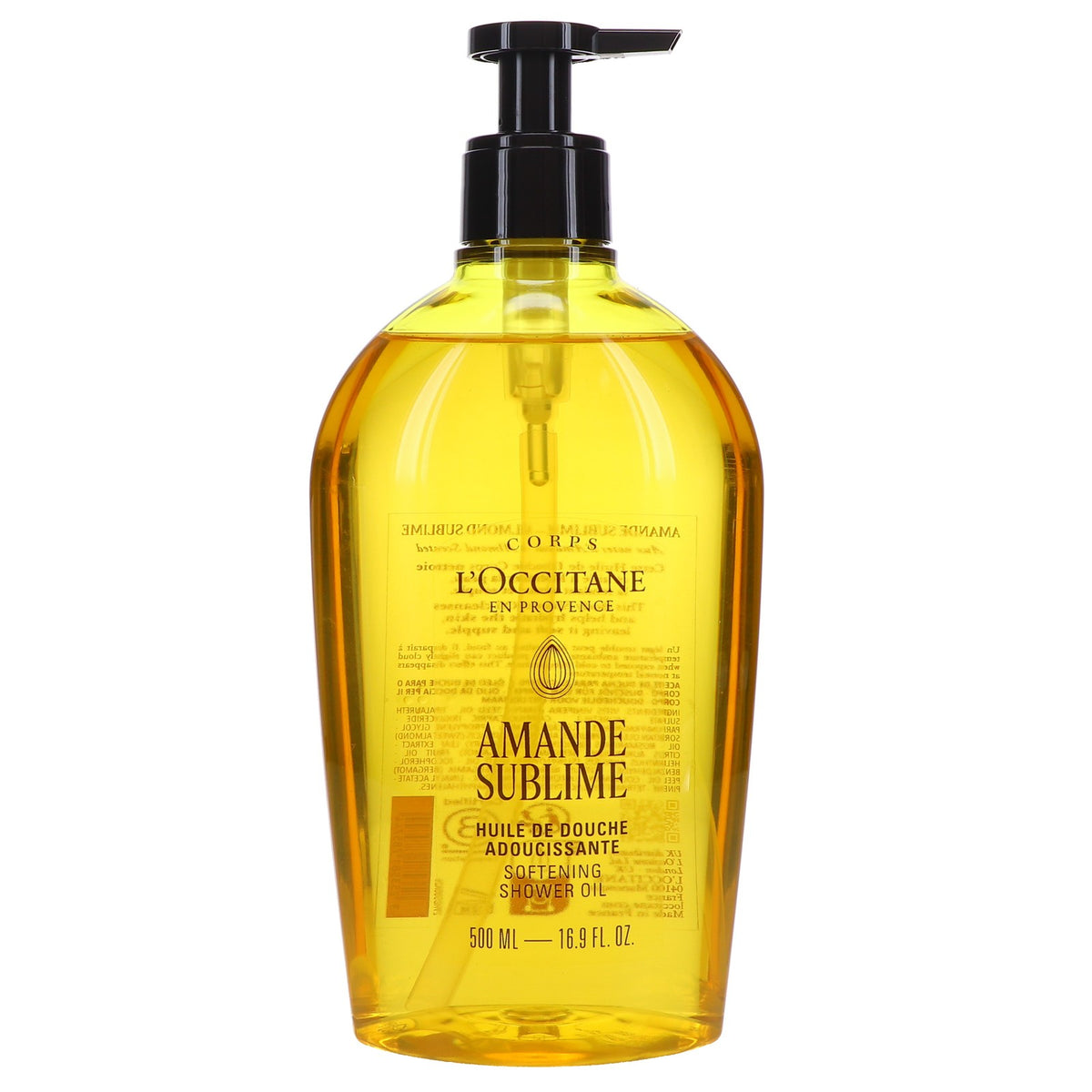 Softening Shower Oil with Almond Oil - 16.9 oz Body Wash & Moisturizer
