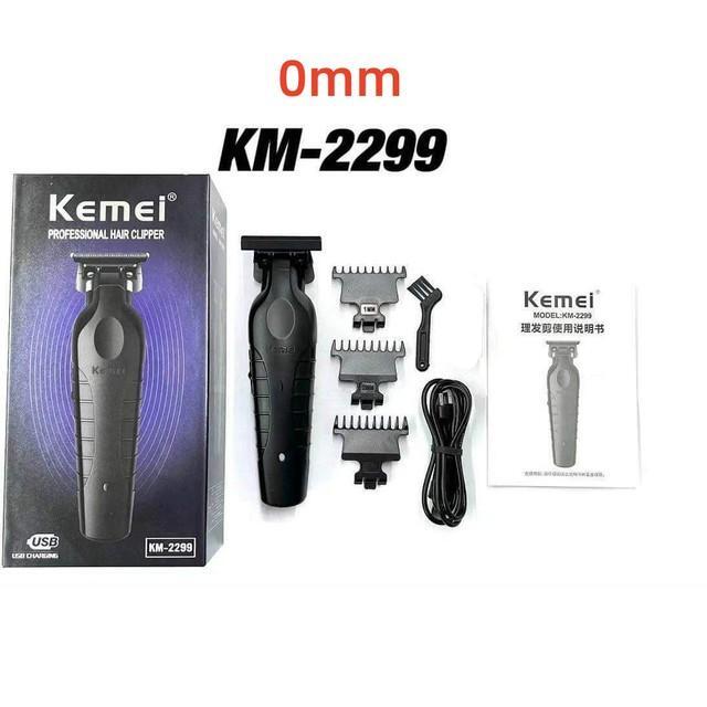 Rechargeable Cordless Hair Trimmer with Nozzles for Beard Body & Eyebrow Grooming