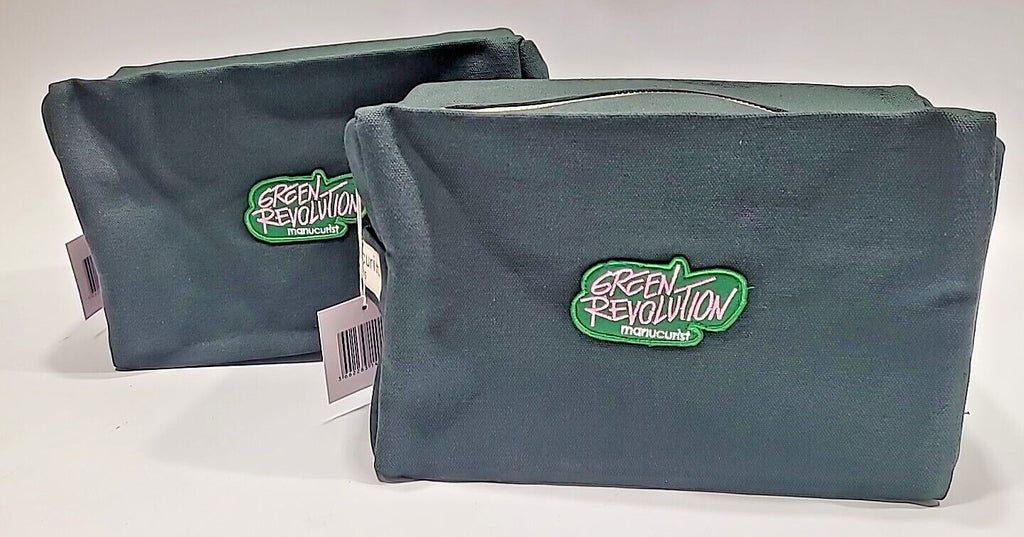 Large Green Canvas Bag Set for Manicure & Nail Kit Storage