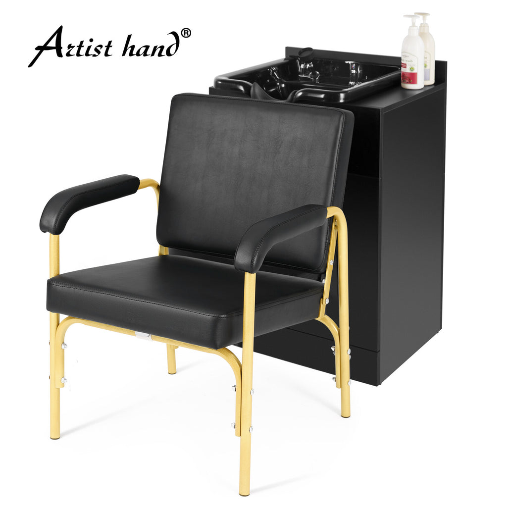 Heavy Duty Reclining Barber Shampoo Chair for Salon & Barbershop