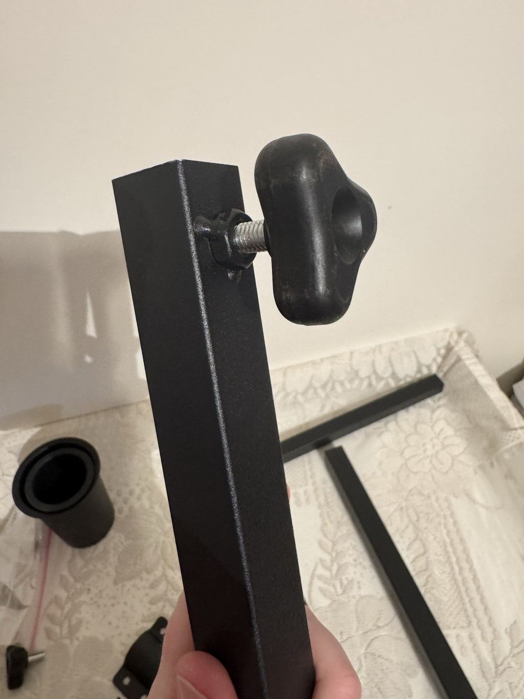 Adjustable Salon Tray for Barber Chairs Hair Extension and Tattoo Tools