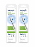 Waterpik Triple Sonic Brush Heads 6 Pack Replacement Fits Complete Care 5.0/9.0