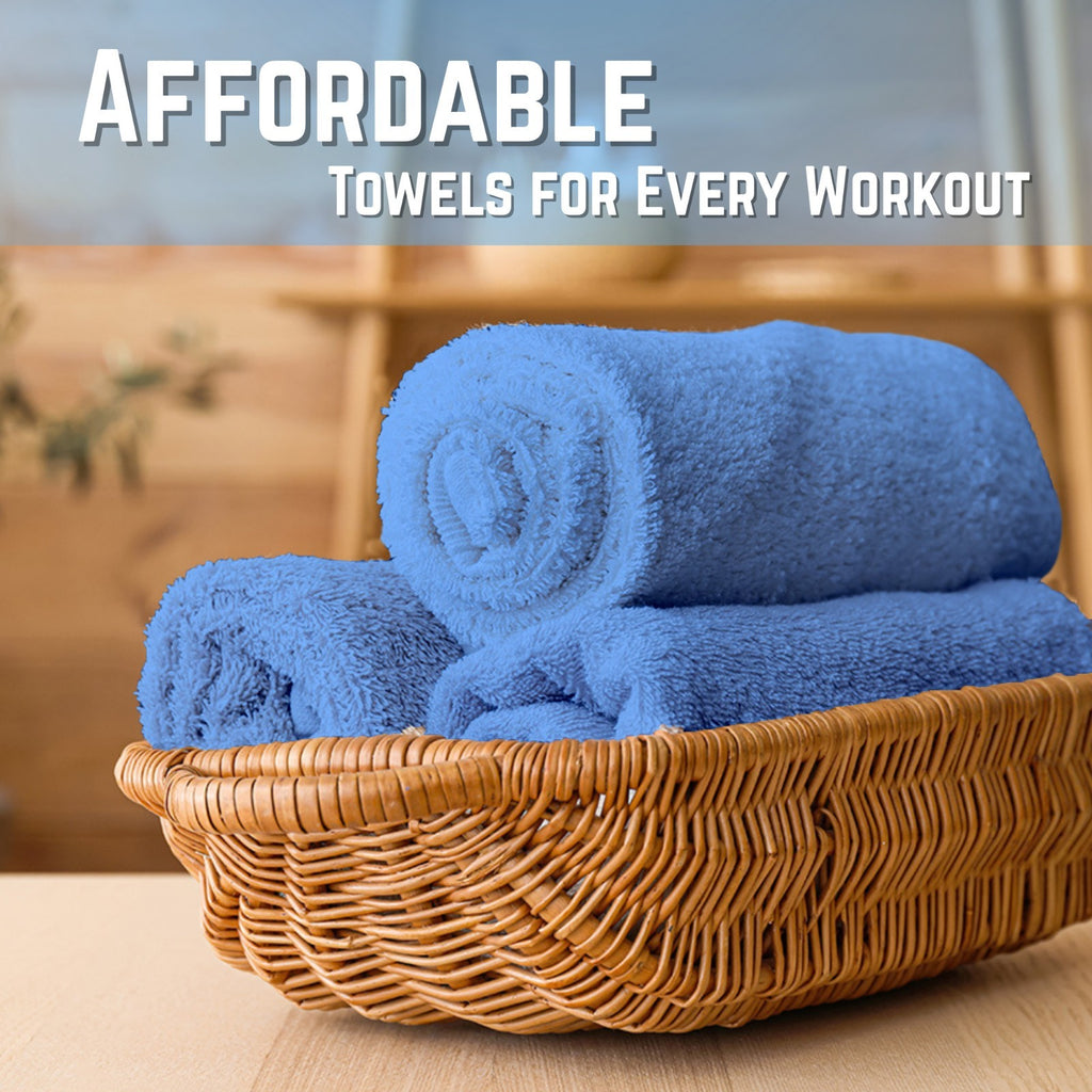 Salon Towels 16x27 Inches Pack of 36 - 100% Cotton Spa Hand Towels