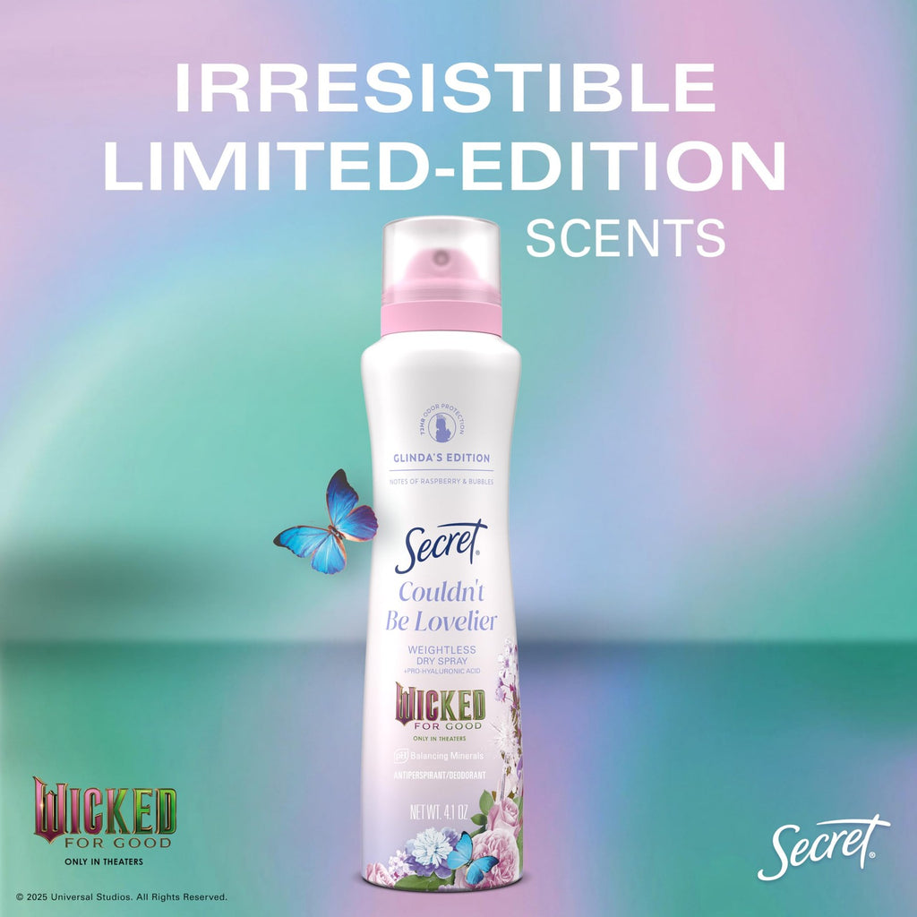 Women’s Dry Spray Deodorant - 24/7 Odor & Sweat Protection, Hypoallergenic