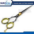 6-Inch Hair Cutting Scissors Barber Shears Gold Professional Salon Tools