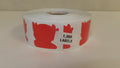Perforated Tanning Stickers Roll of 1000 Skin Safe UV Block Labels