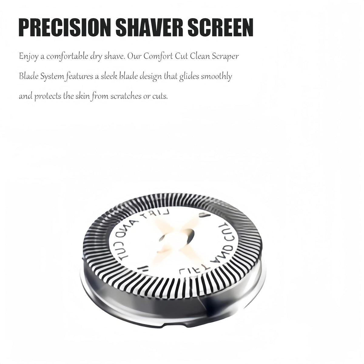 Replacement Shaver Heads for Philips Norelco HQ56 Series - 6 Pack