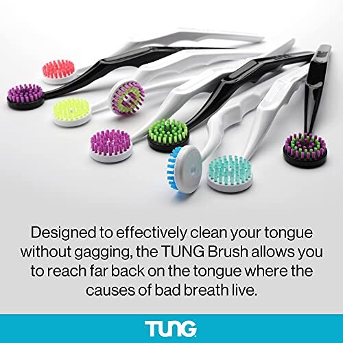 Tongue Cleaner and Breath Freshening Gel Kit - Bad Breath Odor Eliminator