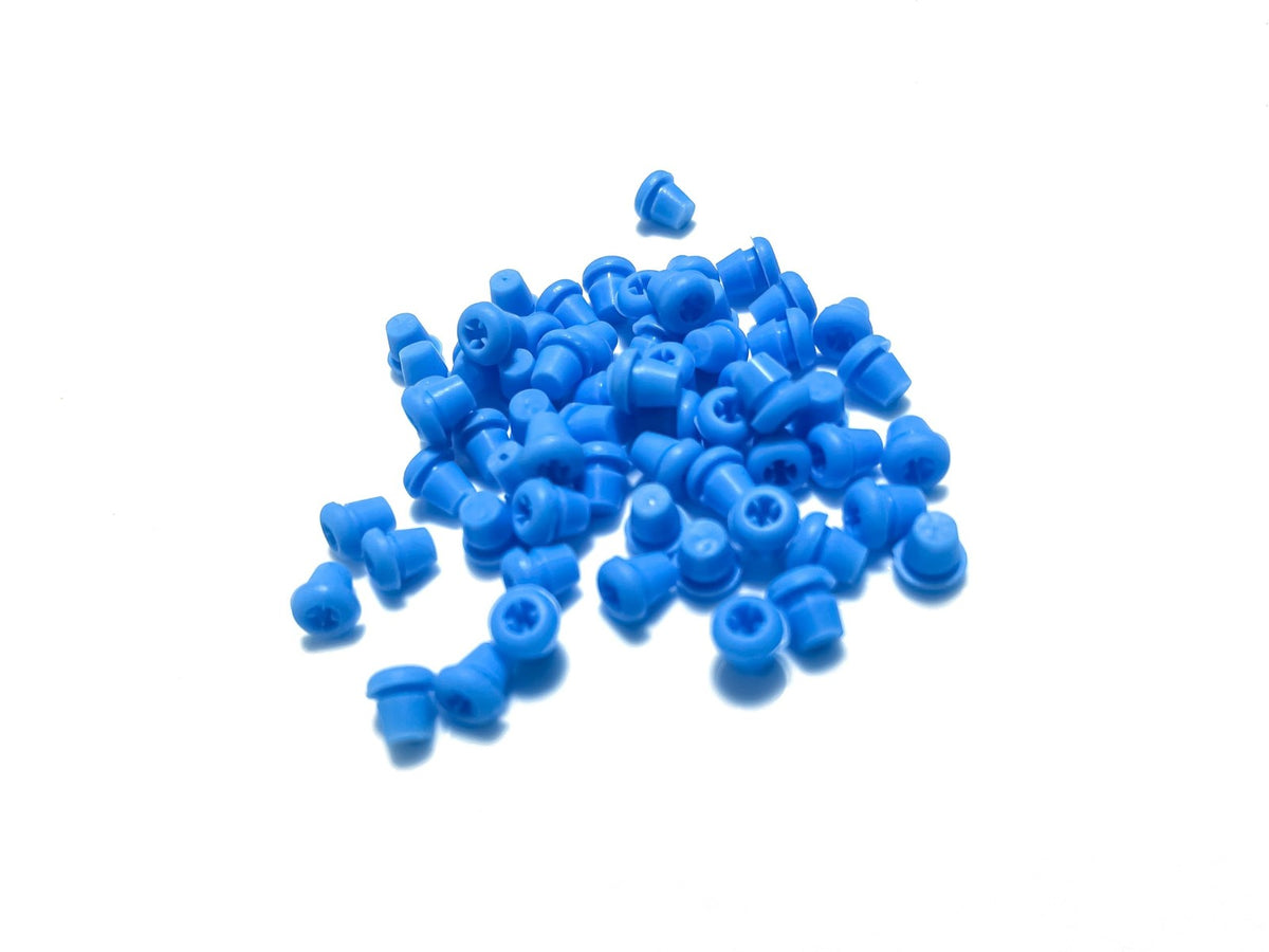 500Pcs Silicone Cover for Dental Burs Holder 5mm Hole Autoclavable Block