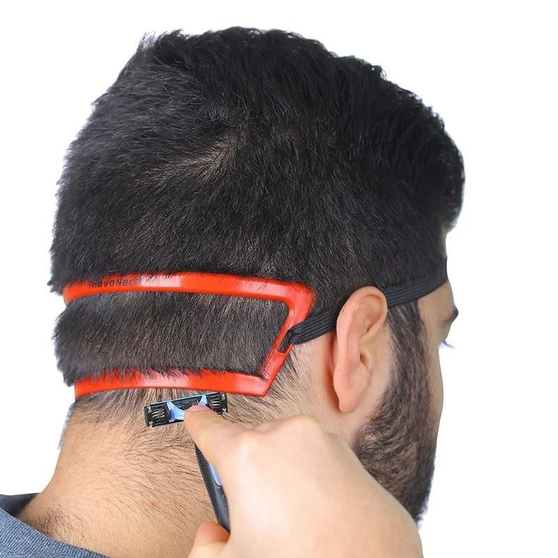 DIY Haircut Neck Line Guide Stencil Tool - Barber Styling Template Kit