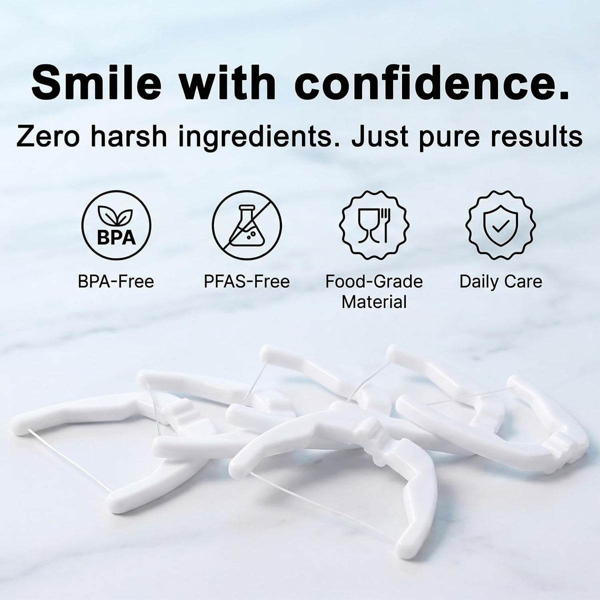 Dental Floss Refills Compatible with Listerine Ultraclean Access Flosser – 160 Count