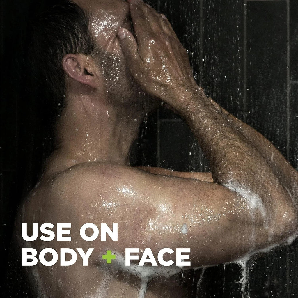 Men's 3-in-1 Body, Face & Shaving Bar - Hydrating & Refreshing 3.75oz x8