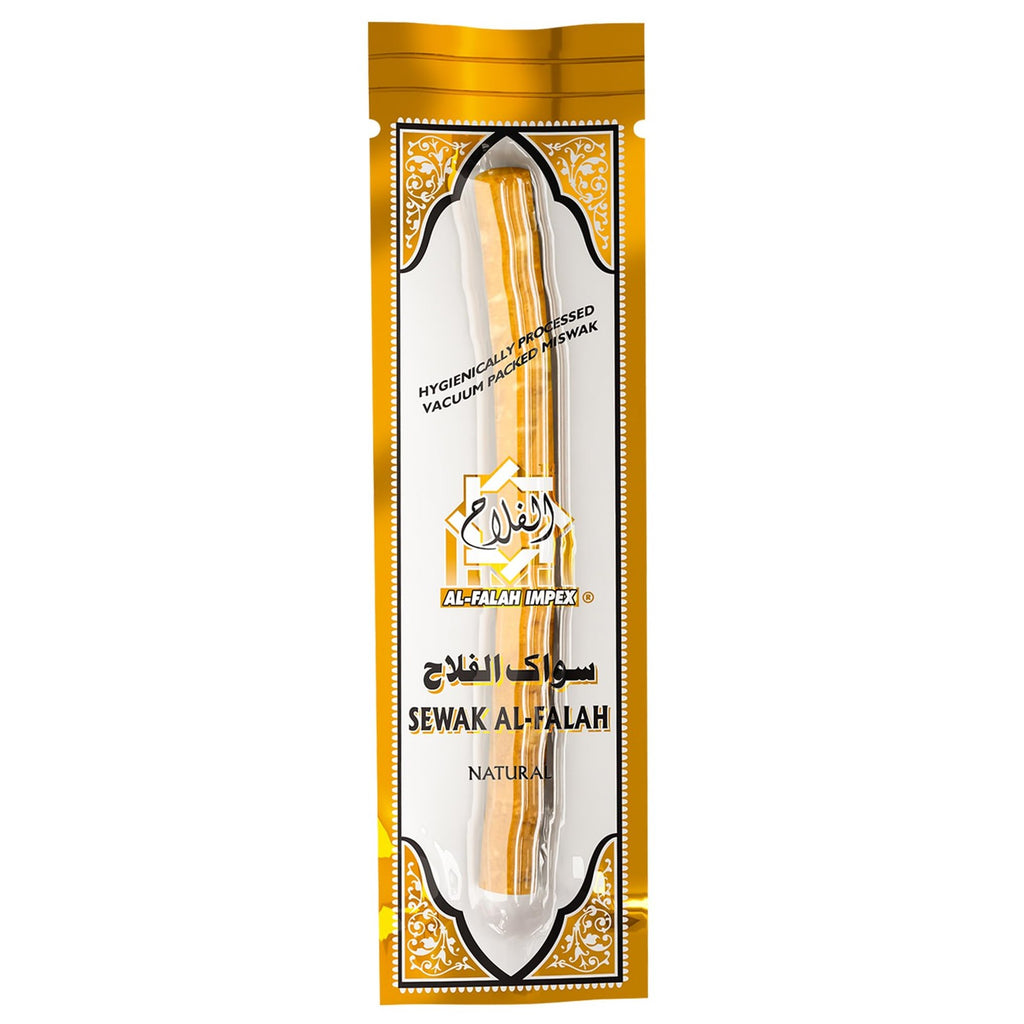 Natural Miswak Toothbrush for Adults - Traditional Oral Care
