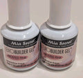 Nail Builder Gel Frosted Pink 0.05oz - Professional Nail System
