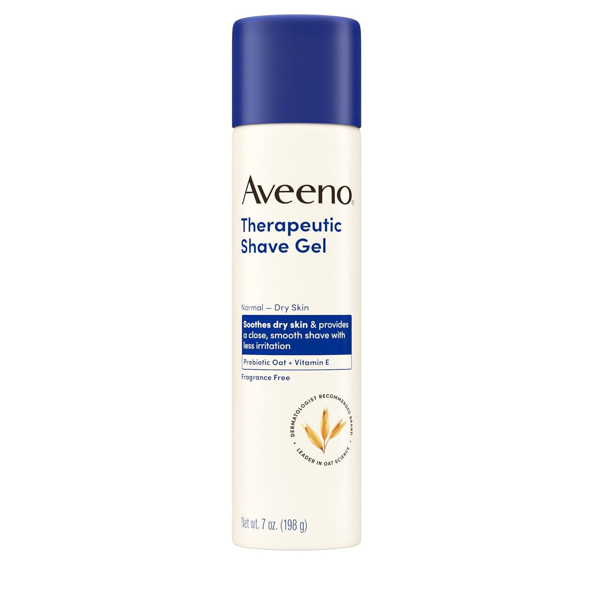 Sensitive Skin Shaving Gel for Men & Women - 7 oz, Fragrance-Free, Soothing, Protective