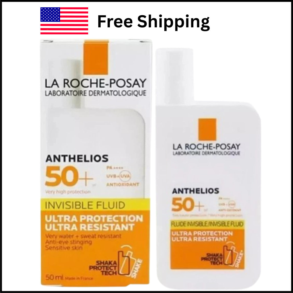 SPF50+ Sunscreen with Invisible Finish - Sensitive Skin Protection 50ML