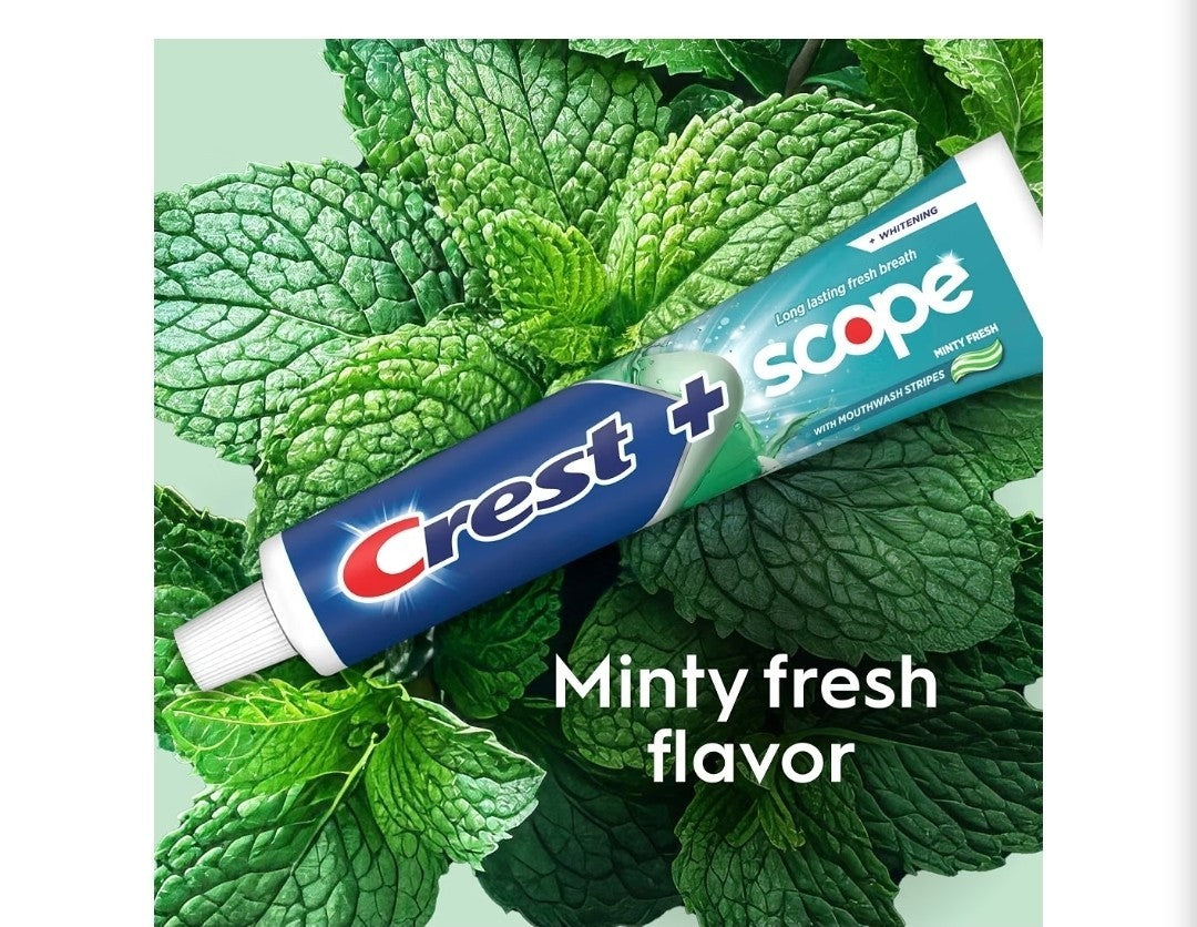 Minty Fresh Fluoride Whitening Toothpaste Pack of 3 - Tartar & Enamel Protection
