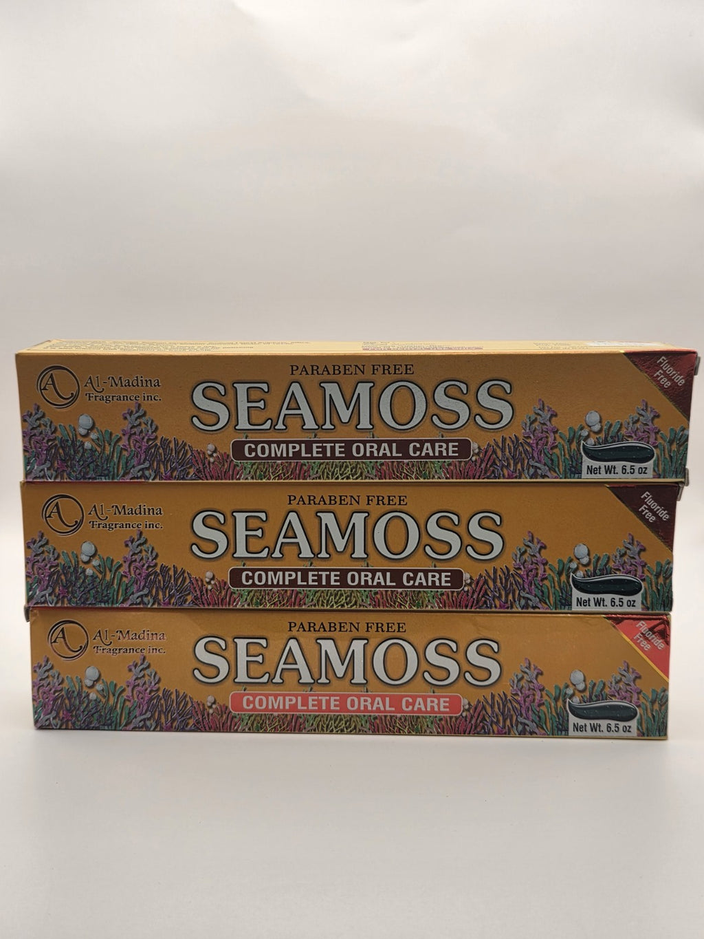 Organic Fluoride-Free Sea Moss Toothpaste for Whitening & Oral Care