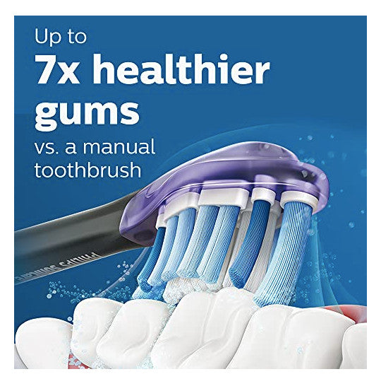 Philips Sonicare G3 Premium Gum Care Replacement Brush Heads - Black, 4 Pack