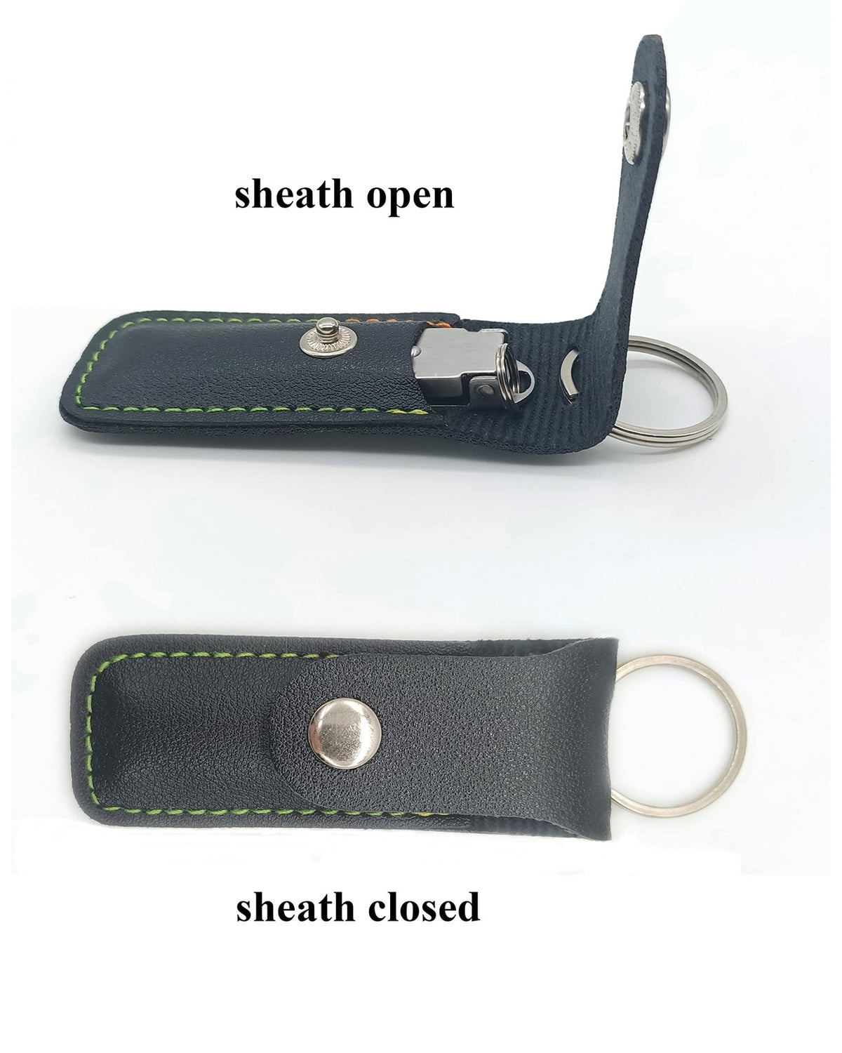 Portable Stainless Steel Nail Clipper with File & Keychain - Travel Grooming Tool