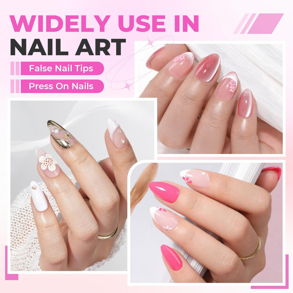 Super Strong Gel Nail Glue No UV Light 15ml for Press-On & Acrylic Nails