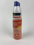 SPF 70 Sunscreen Spray for Body Family Size 10oz UVA UVB Protection