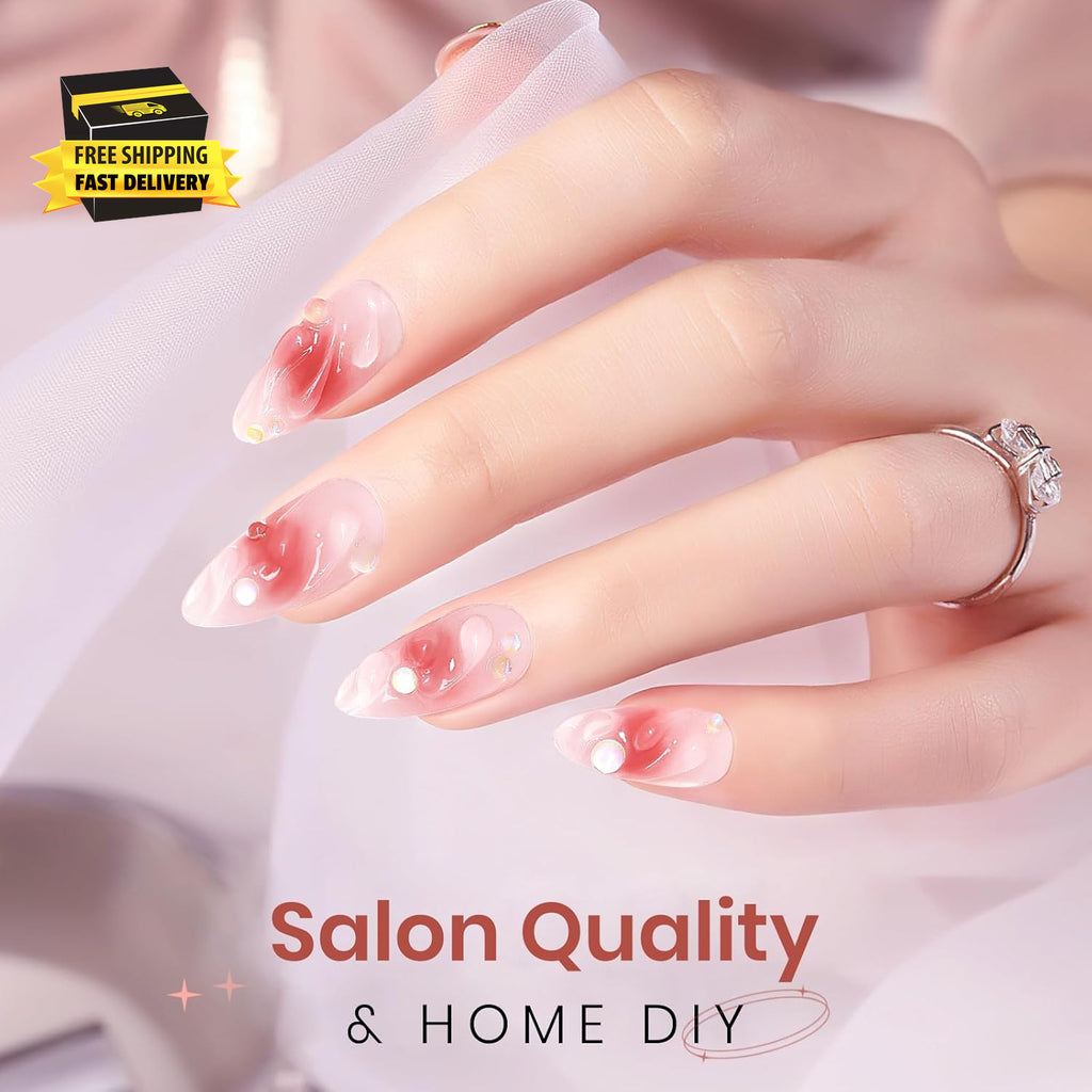 Clear 3D Nail Art Sculpting Gel for DIY Nail Design & Decoration